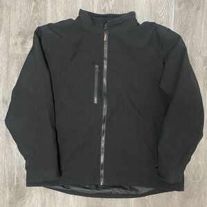 RefrigiWear Jacket Mens 2XLarge Black Water Repellent Softshell Workwear Carhart